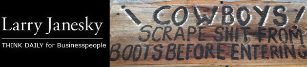 Larry Janesky: Think Daily